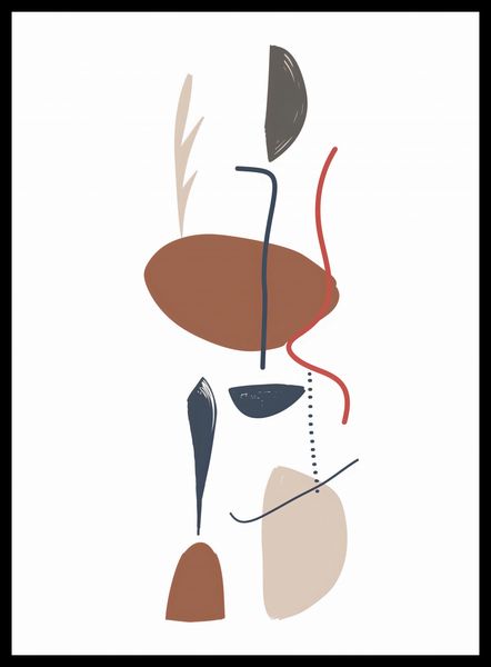 Plakat 40x55cm Równowaga Niuansy zdjęcie 2