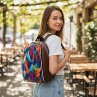 Mały Plecak Młodzieżowy Piórka