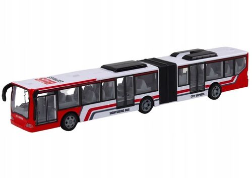 Autobus Miejski Zdalnie Sterowany RC Czerwono-Biały na Arena.pl