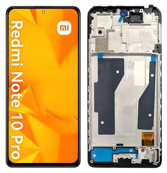 WYŚWIETLACZ EKRAN LCD DO XIAOMI REDMI NOTE 10 PRO OLED RAMKA zdjęcie 1