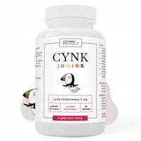 CYNK JUNIOR dla dzieci 5mg ODPORNOŚĆ do ssania 60 tabletki Vege