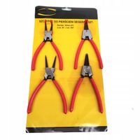 Zestaw szczypce do pierścieni segera 6'' 160mm 4el