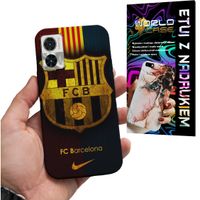 ETUI CASE DO MOTOROLA EDGE 30 NEO / LITE - FC BARCELONA PIŁKARSKIE WZORY
