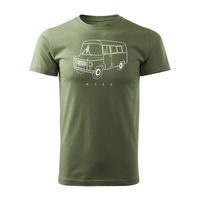 Koszulka z Nysą Nysa 522 Nyska męska khaki REGULAR S