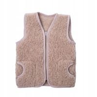 KAMIZELKA WEŁNIANA MERYNOS CAPPUCCINO 8-10 lat