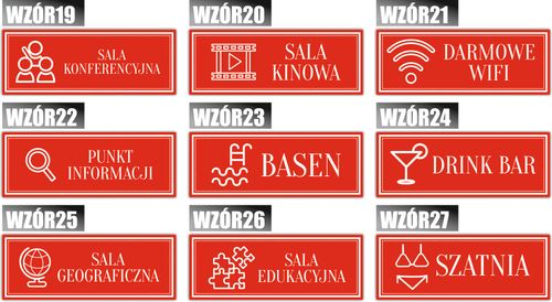 Tabliczka Grawerowana na drzwi STREFA RELAKSU na Arena.pl