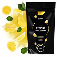 CYTRYNA Liofilizowana Proszek 100g 100 g z Cytryny Drobny HiFood