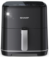Frytkownica beztłuszczowa Sharp AF-GS552AE-B Air Fryer 5,5l 8 ustawień LED