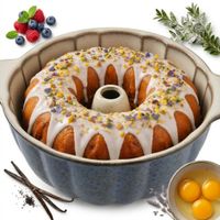 FORMA DO PIECZENIA BABKI WIELKANOCNEJ FOREMKA Z KOMINEM CERAMICZNA DUŻA2.5L