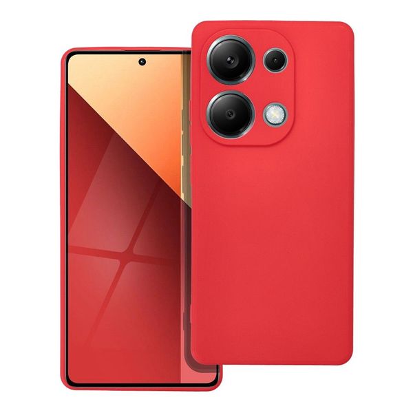 Futerał SOFT do XIAOMI Redmi Note 13 Pro 4G czerwony zdjęcie 1