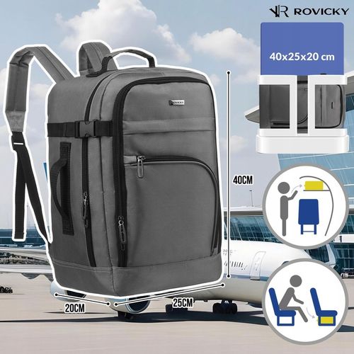 Plecak torba bagaż podręczny turystyczny 40x25x20 Wizzair Ryanair pojemny na Arena.pl
