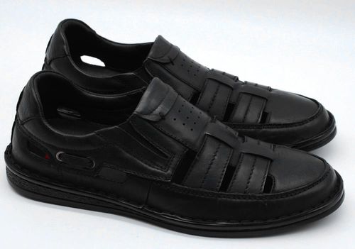 Buty męskie wsuwane American Club CY50/22 - czarne 43 na Arena.pl