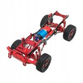 Ulepszona rama samochodu RC elektryczna przednia oś miękka opona skóra