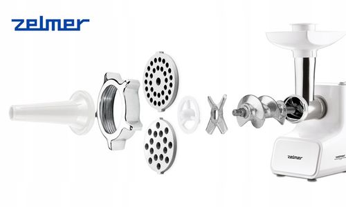 MASZYNKA DO MIELENIA MIĘSA MASZYNA ELEKTRYCZNA ZELMER 1500W 2 KG/MIN na Arena.pl