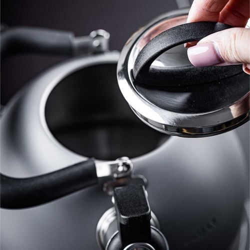 czajnik 1,8l z gwizdkiem kinghoff kh-1851 szary na Arena.pl