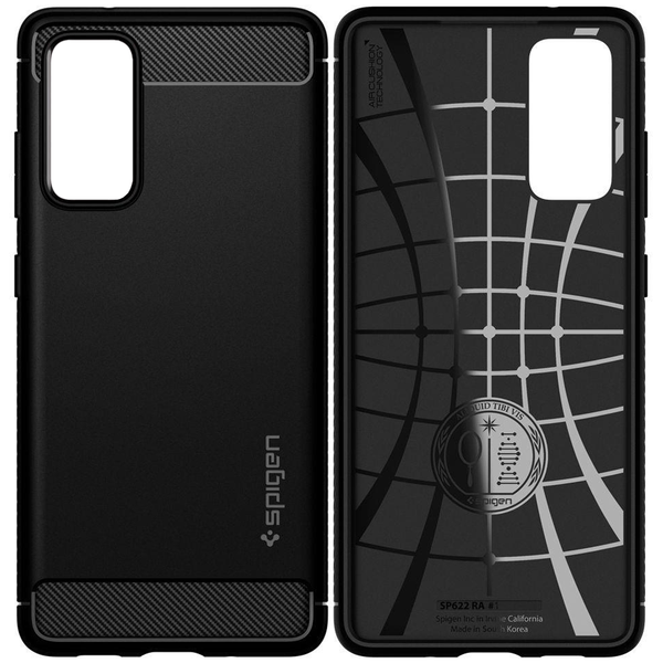 SPIGEN RUGGED ARMOR GALAXY S20 FE MATTE BLACK zdjęcie 1