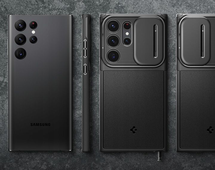 Etui Spigen Optik Armor Galaxy S25 Ultra Black zdjęcie 6