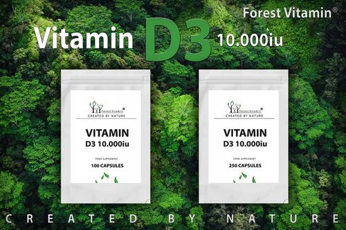 FOREST WITAMINA D3 10000iu 100 kaps MOCNA ZDROWIE na Arena.pl