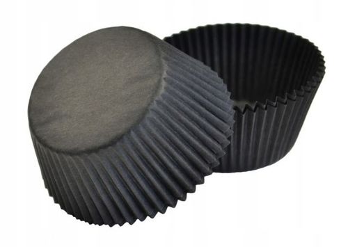 FOREMKI PAPILOTKI 50x30mm 100szt czarne na Arena.pl