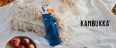 Butelka na wodę dla dzieci Kambukka Lagoon 400ml - Blue Flamingo
