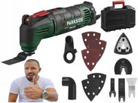 URZĄDZENIE WIELOFUNKCYJNE PARKSIDE G4 4w1 AKCESORIA DUŻY ZESTAW nowy