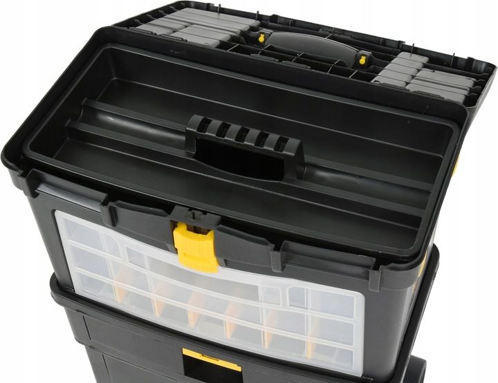 WÓZEK NARZĘDZIOWY WYJMOWANY ORGANIZER 3 SEGMENTY zdjęcie 2