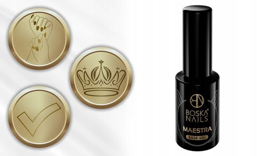 Baza Hybrydowa do Paznokci pod Żel i Akryl Base Maestra UV Boska Nails 10ml na Arena.pl