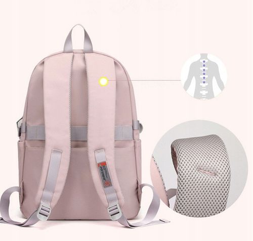 Plecak szkolny różowy (D072) na Arena.pl