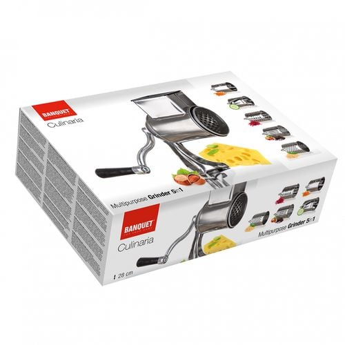 maszynka tarka młynek do tarcia owarzyw orzechów sera banquet na Arena.pl