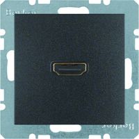 BERKER B.X Gniazdo HDMI antracyt 3315421606