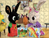 Puzzle Królik Bing