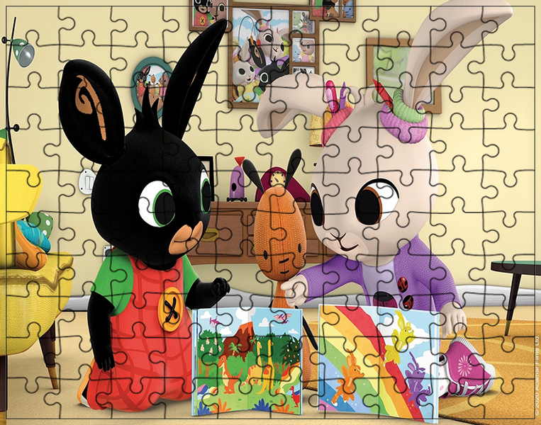 Puzzle Królik Bing zdjęcie 1