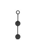 kulki miłości canon balls easytoys czarne silikonowe 20 cm