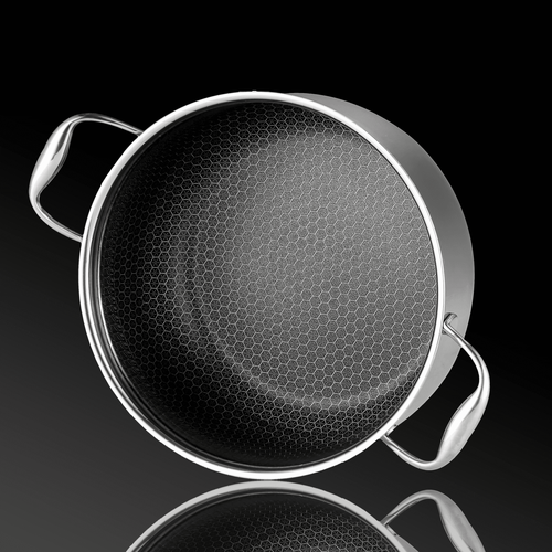 Zestaw profesjonalnych garnków Mitsu 20 24 cm Plaster miodu Na indukcje na Arena.pl