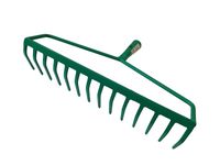 TUCHMET Grabie z ramionami 14 zębowe z trzonkiem 1,3 m