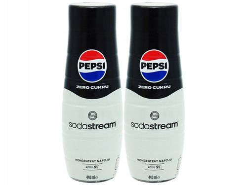 6x SYROP KONCENTRAT PEPSI MAX DO SATURATORA SODASTREAM 9L NAPOJU z 440ml na Arena.pl