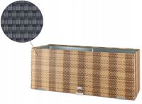 Donica tarasowa składana z technorattanu RD03