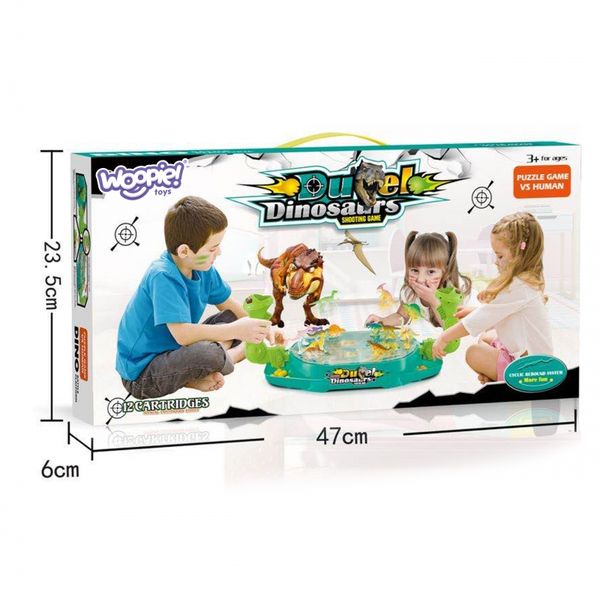 WOOPIE Bitwa Dinozaurów Gra Zręcznościowa Strzelanka zdjęcie 25