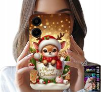 ETUI DO SAMSUNG GALAXY A06 5G - RENIFEREK SŁODKI RENIFER ŚWIĄTECZNE WZÓR