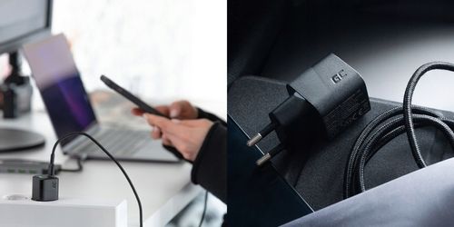 Szybka MAŁA Ładowarka Sieciowa GaN 33W Zasilacz USB-C Typ C PD do telefonu na Arena.pl
