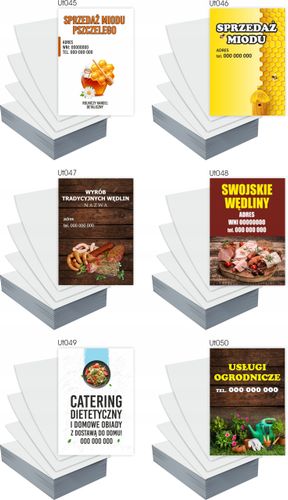 Ulotki A5 100 szt firmowe reklamowe BIURO RACHUNKOWE + PROJEKT GRATIS na Arena.pl