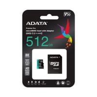 Karta microSD ADATA 512GB microSDXC Premier Pro 100MB/s U3 V30S A2