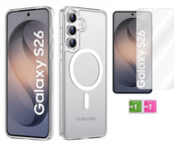 Etui Magsafe do SAMSUNG GALAXY S26 anti-shock case obudowa + szkło na ekran