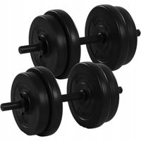 Hantle powlekane/gumowane regulowane Movit 2x 10 kg