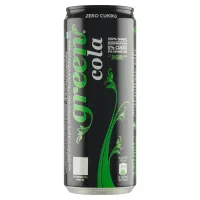 GREEN COLA ZERO 330ML NAPÓJ GAZOWANY PUSZKA