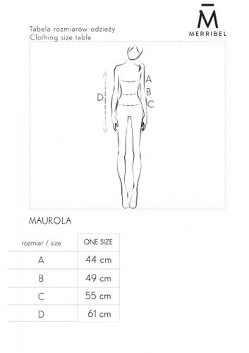 Bluzka Maurola Blue Blue ONE SIZE na Arena.pl