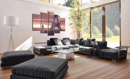 Obraz Na Płótnie - Wieża Eiffla Postać - 150X100 Cm - Ea150X100-4104 na Arena.pl