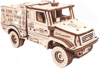 DREWNIANE PUZZLE 3D CIĘZARÓWKA MAZ 6440PR ZESTAW DO ZŁOŻENIA DIY