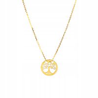 Naszyjnik złoty drzewo życia pr.585