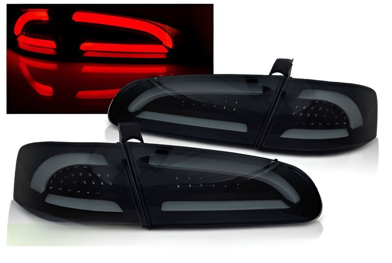 LAMPY DIODOWE SEAT IBIZA 6L OD 2002 DO 2008 HATCHBACK 3D/5D SMOKE LED BAR zdjęcie 1
